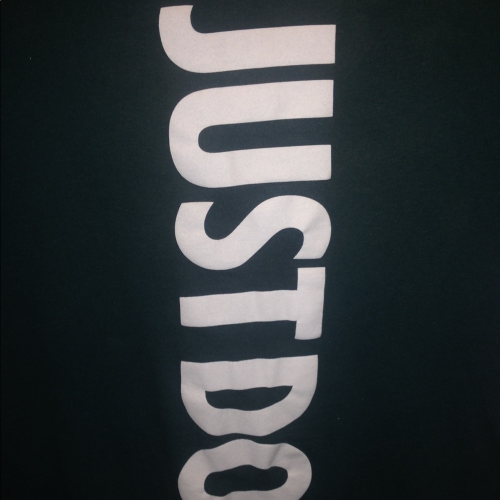 nike print just do it tee